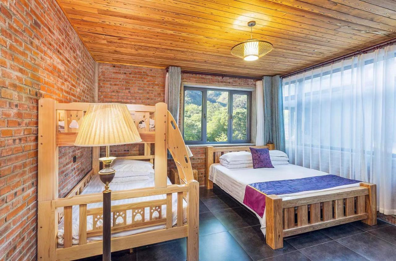 Beijing Mutianyu Great Wall Wangshanyuan Homestay هوايرو المظهر الخارجي الصورة